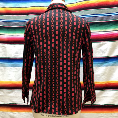 70’s Fashion DE RINOROBE Lady’s レトロ シャツ