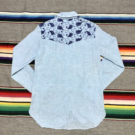70’s Wrangler Lady’s ウエスタンシャツ