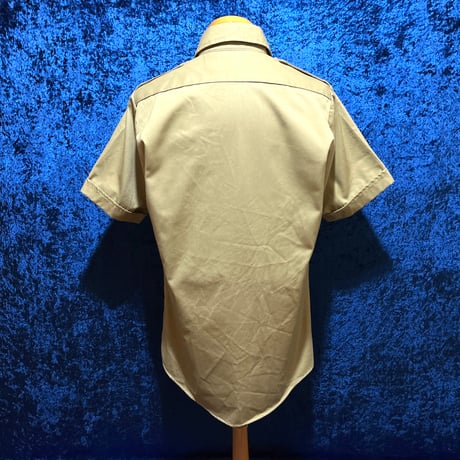 70’s Wool Rich 白タグ サファリシャツ