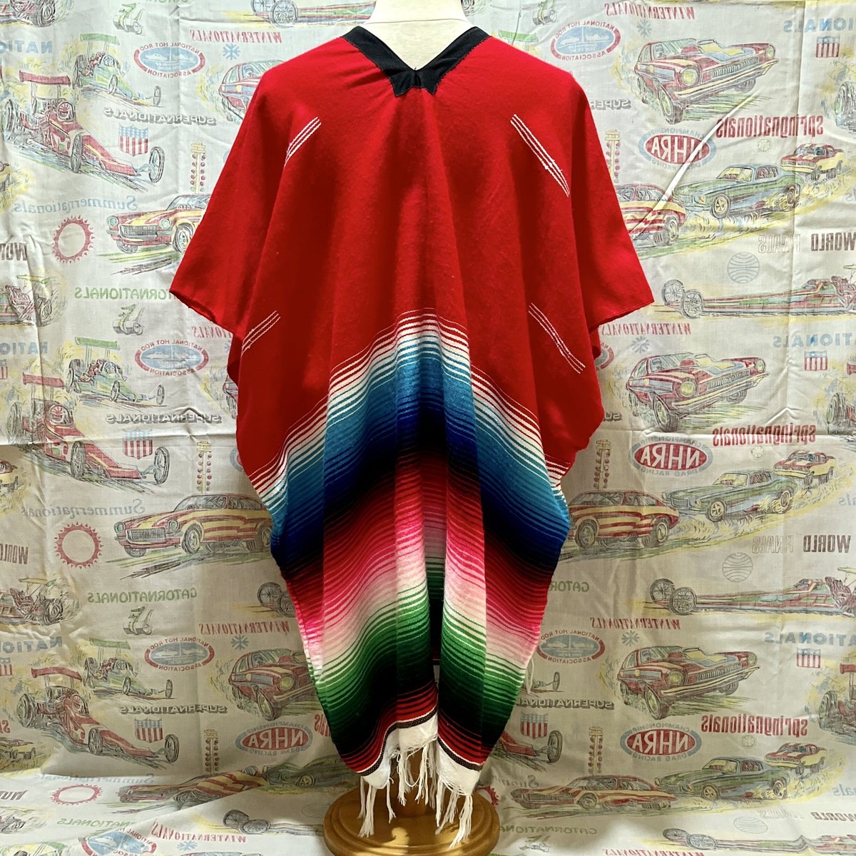 新品 77circa ナナナナサーカ リメイク メキシカンラグ ポンチョ ベスト メキシカン ラグ ポンチョ | DAFFY'S