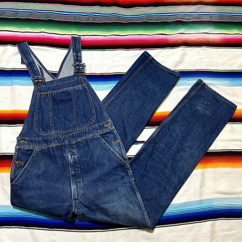 稀少》Vintage 鬼フレア McCampbell 70's オーバーオール GAP（ギャップ）の「ウォッシュウェル '70s フレア