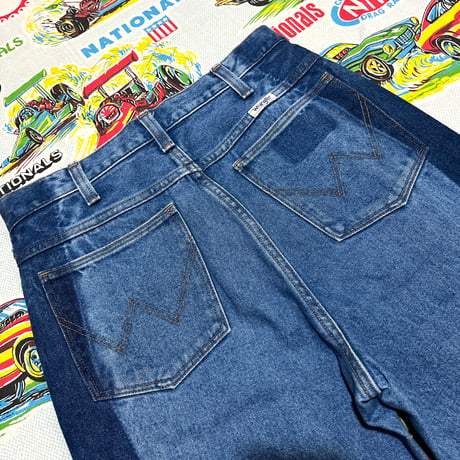 Wrangler パッチワーク フレアージーンズ