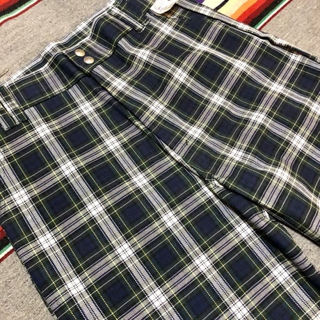 70’s JCPenney チェック ワイドパンツ