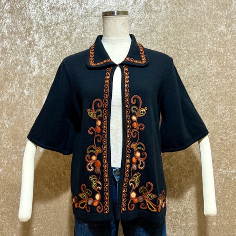 70’s 刺繍 ボレロ