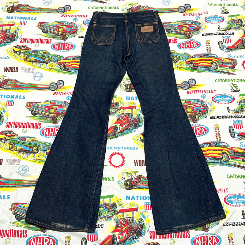 ラングラー ベルボトム デニム MJF-1097 W33 ジーンズ 古着 70s 70's Wrangler ベルボトム | DAFFY'S