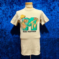 MTV キノコ フラワー Tシャツ