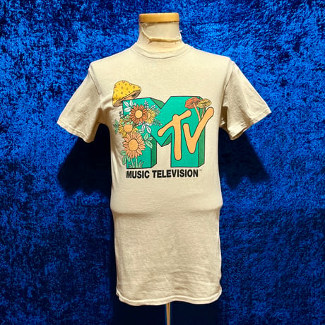 MTV キノコ フラワー Tシャツ
