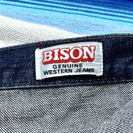70’s 80’s BISON パッチポケット ベルボトム