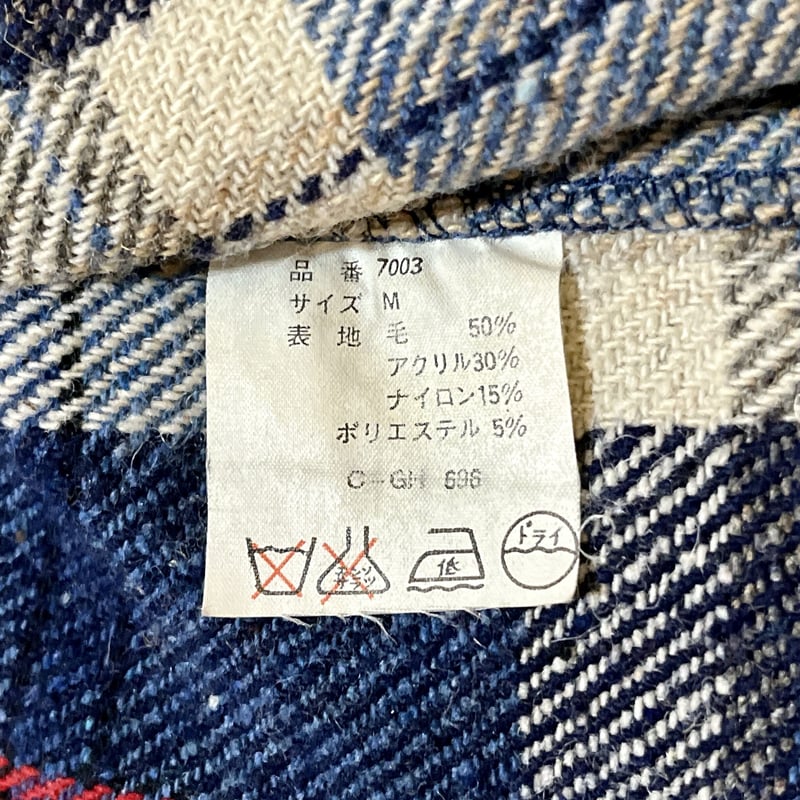 70's 80's VIVA JOY ドッグイヤーカラー ウール 50% ジャケット 70's 80's VIVA JOY ドッグイヤーカラー ウール 50% ジャケット