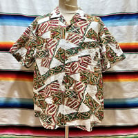 DOMMAX オープンカラー 柄シャツ