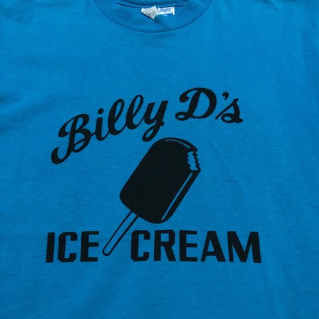 80’s Hanes Billy D’s ICE CREAM Tシャツ