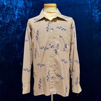 ユーロ古着 柄シャツ