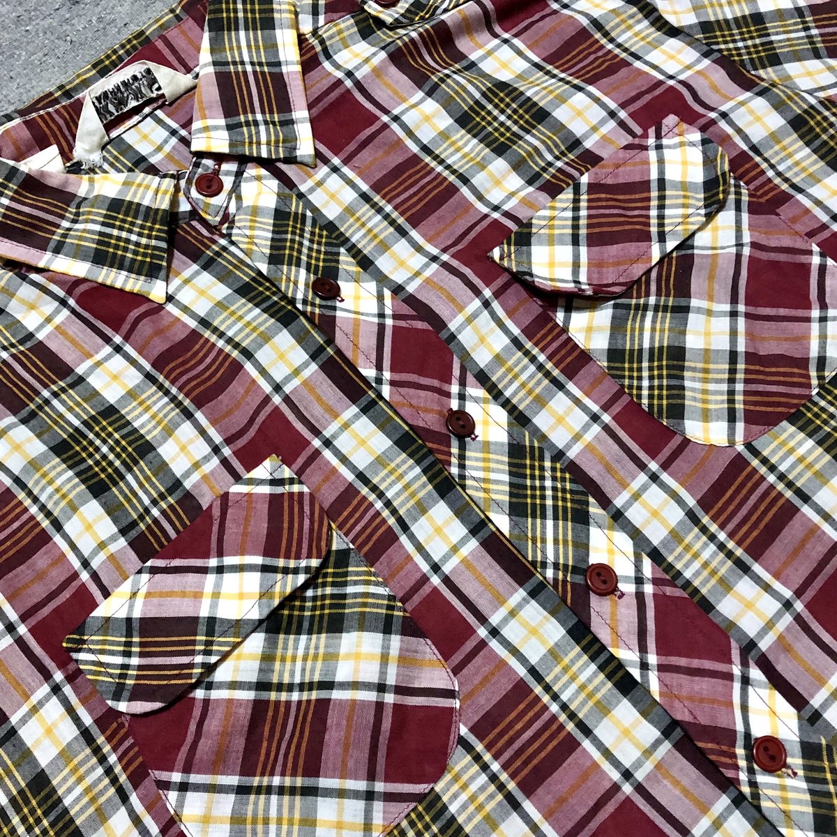 60-70s KENNINGTON チェックシャツ 60-70s KENNINGTON チェックシャツ | used&vintage aoakua