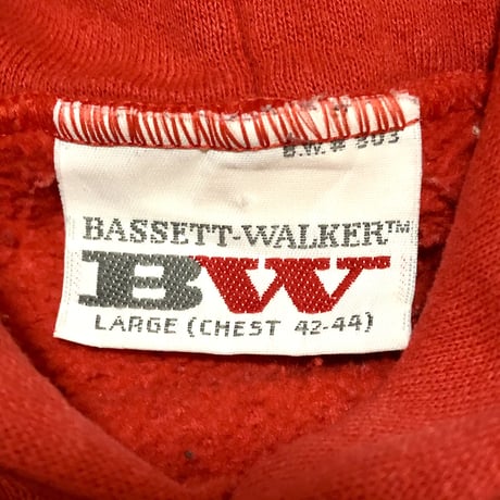 80’s Bassett Walker INDIANA HOOSIERS パーカー