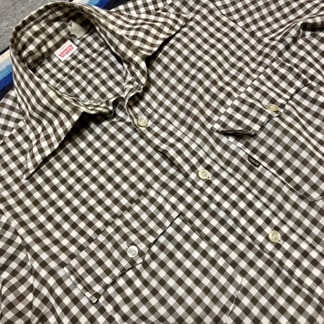 70’s Levi’s ギンガムチェック シャツ