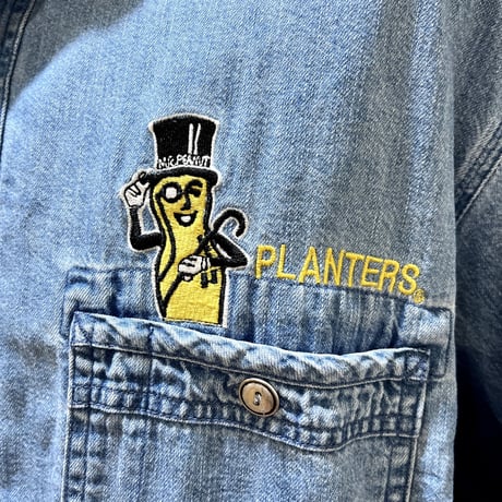 PLANTERS デニム シャツ