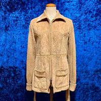70’s Leather/ニット ジャケット