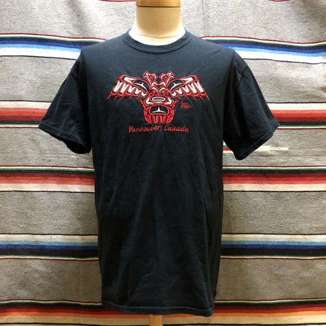 NATIVE CANADIAN 刺繍 Tシャツ