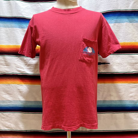 80’s 90’s SURF SPORTS HAWAII ポケット Tシャツ