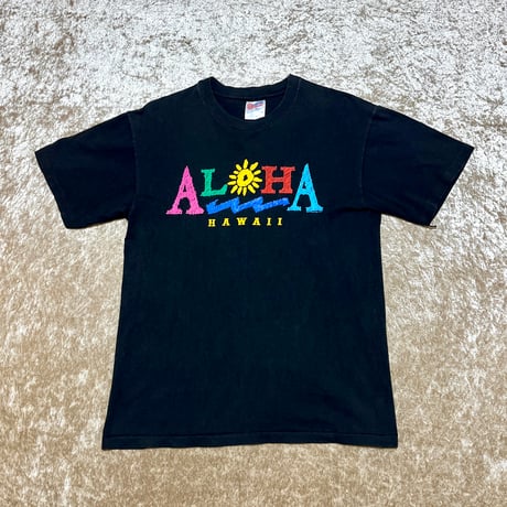90’s Hanes HAWAII ALOHA Tシャツ