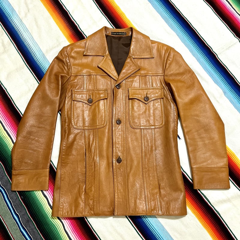 70's John Collier Nappa Leather レザージャケット | DAFFY'S