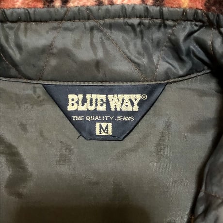 70’s BLUE WAY チェック シャツジャケット