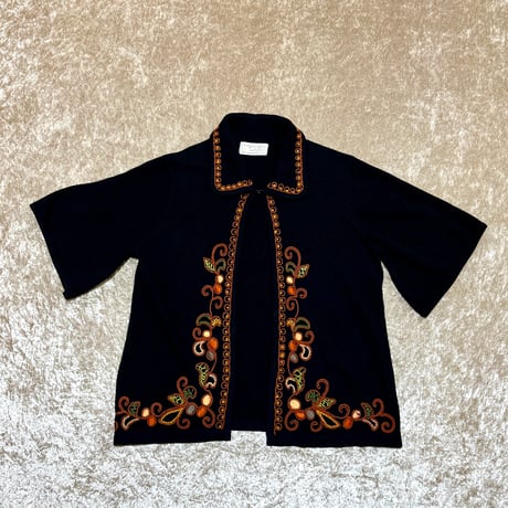 70’s 刺繍 ボレロ