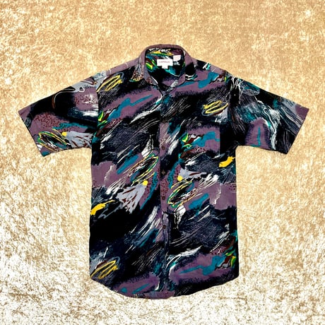 90’s CAMPUS RAYON 柄シャツ