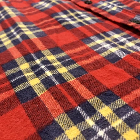 80’s FLANNEL CRAFT プリント ネルシャツ