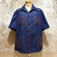 70’s Ace Custom Tailor サファリ タイプ シャツ