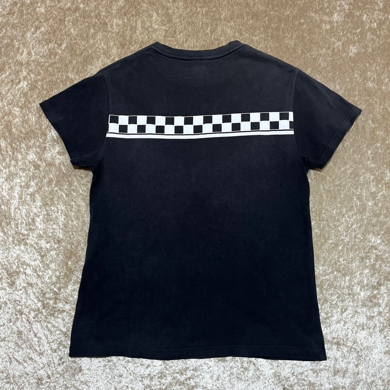 80s VANS チェッカー ラグラン ビンテージTシャツ USA L 80s VANS チェッカー ラグラン ビンテージTシャツ USA L