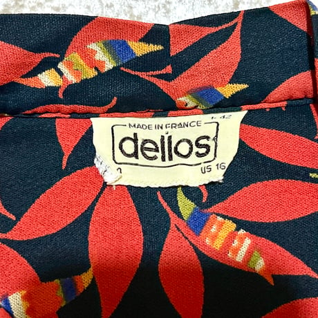 Vintage dellos フランス製 ワンピース