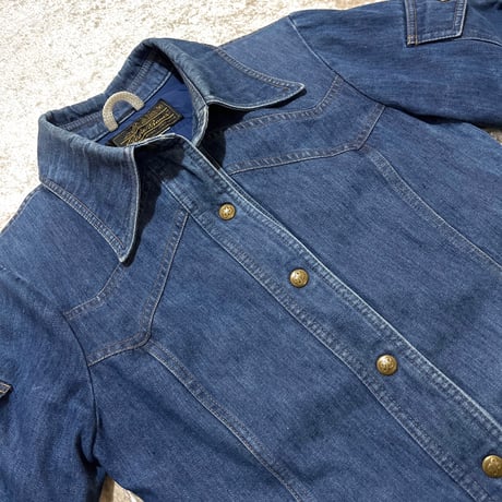 80’ Eddie Bauer デニム ダウンジャケット