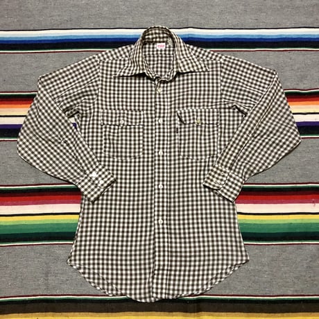 70’s Levi’s ギンガムチェック シャツ