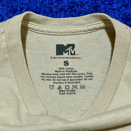 MTV キノコ フラワー Tシャツ