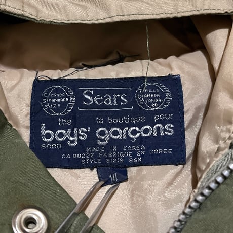 70’s 80’s Sears boys garcons マウンテンパーカー