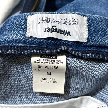 Wrangler パッチワーク フレアージーンズ
