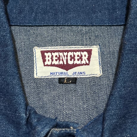 70’s BENCER デニムジジャケット