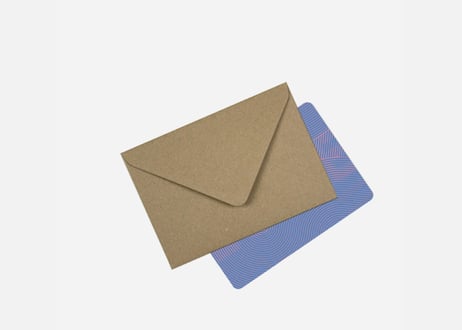 A6 POST CARDS / LOVE CIRCUIT BLUE
