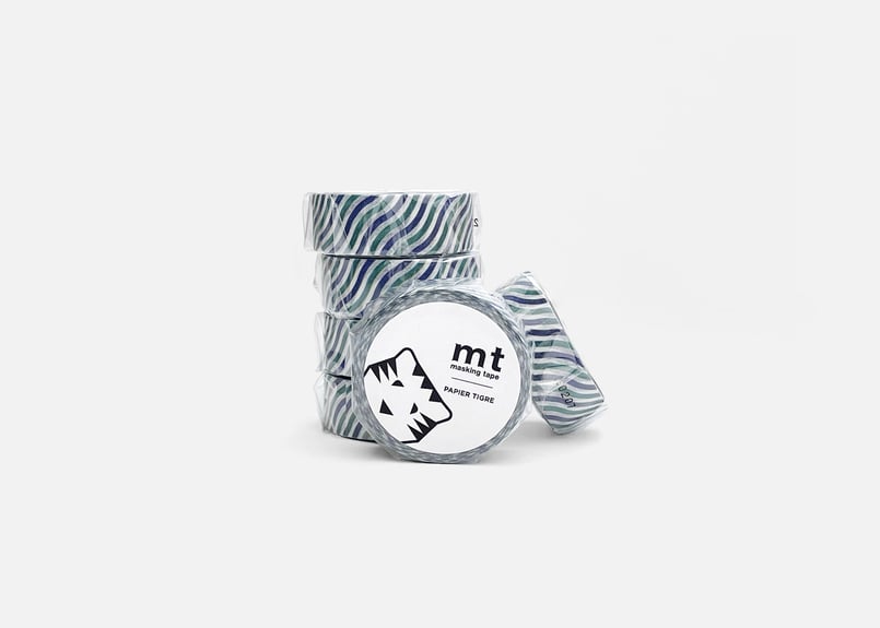 mt マスキングテープ「WAVES」 | PAPIER TIGRE mt マスキングテープ「WAVES」 | PAPIER TIGRE