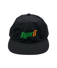 KILLIN'IT Nylon Cap [BLACK-GREEN/ORANGE]