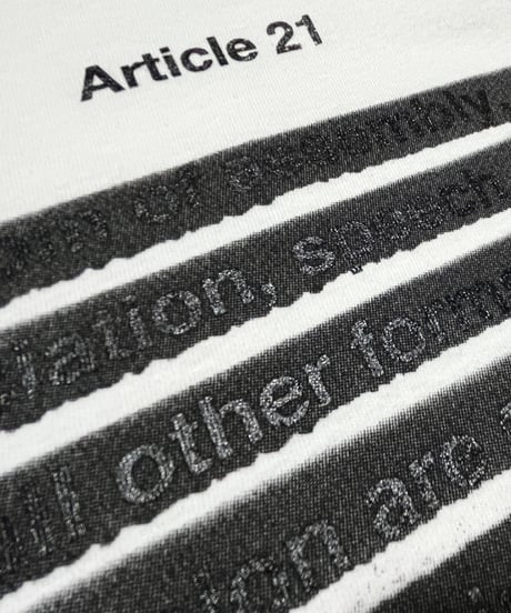 ARTICLE 21 [Blackout Speech]