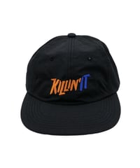 KILLIN'IT Nylon Cap [BLACK-ORANGE/BLUE]