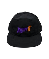 KILLIN'IT Nylon Cap [BLACK-PURPLE/ORANGE]