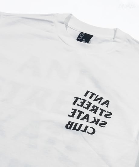 ANTI STREET SKATE CLUB [WHITE]