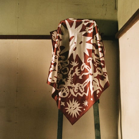SCARF BROWN