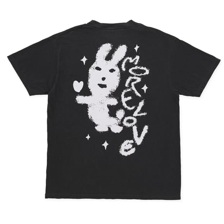 RABBIT TEE BLACK