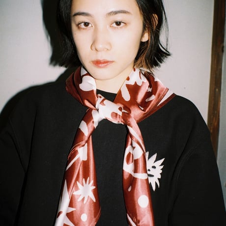 SCARF BROWN