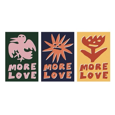 MORE LOVE STICKER