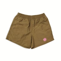 Logo Shorts Khaki